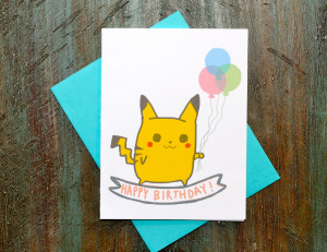 Happy Birthday Pikachu Cute Cute pokemon pikachu birthday