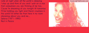 Selena Quintanilla Profile Facebook Covers