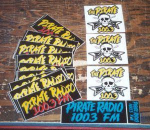 Pirate Radio Bumper Sticker