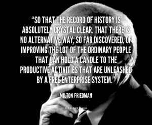 Milton Friedman (July 31, 1912 – November 16, 2006) was an American ...