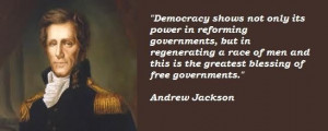 Andrew jackson famous quotes 5
