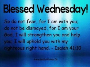 Wednesday Blessings!