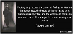 More Edward Steichen Quotes