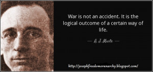 War Is Not An Accident: A Profile of Radical Pacifist A.J. Muste