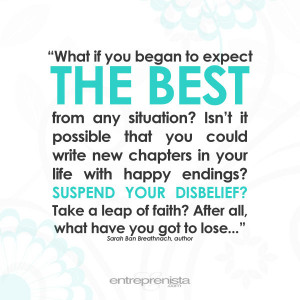 What if you began to expect the best from any situation? Isn’t it ...