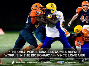 Another great Vince Lombardi quote ...