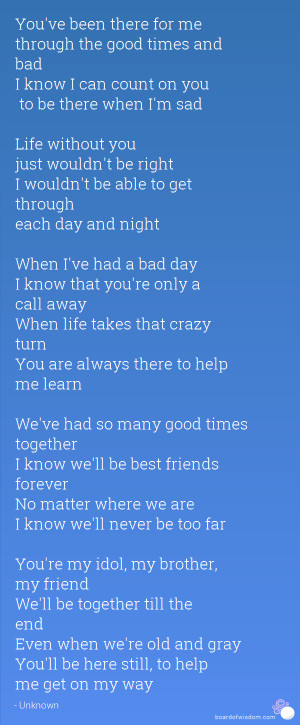 Good Times With Friends Quotes The best friendship quotes
