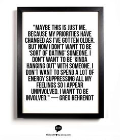 Maybe this is just me, because my priorities have changed as I’ve ...