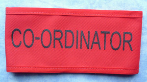 Co-ordinator armbands