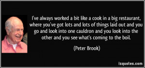 More Peter Brook Quotes