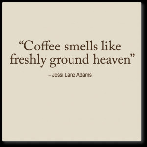 ... decals » wall quotes decals » wall quote decal - coffee is heaven