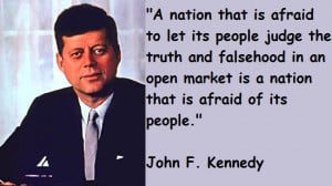Famous John F. Kennedy Quotes, most famous quotes, short famous quotes ...