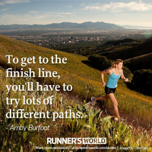 To Get to the Finish Line | Runner's World