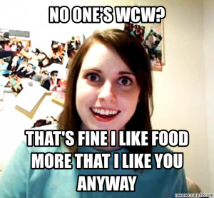 NO ONE'S WCW? Nov 14 03:21 UTC 2013