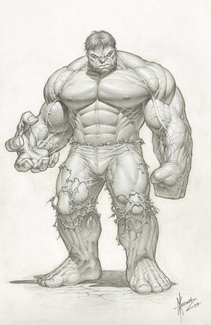 Considered by many as the best hulk artist - Dale Keown.