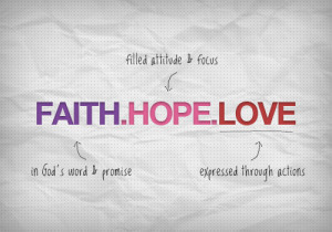Faith, Hope & Love: Not So Random Events