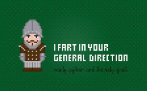 Monty Python and the Holy Grail Movie Quote by pixelpowerdesign