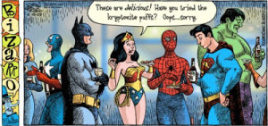 Funny BATMAN & ROBIN HUMOR Comic Strips