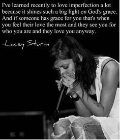 Lacey Sturm, former lead singer of Flyleaf.. inspiring, beautiful.