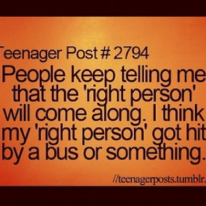 Teenage PostBuses, Life Quotes, Personalized, Laugh, Hit, So True ...