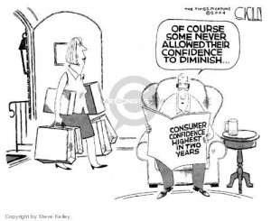 Consumer Confidence cartoons Consumer Confidence cartoon funny