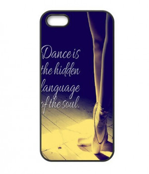 Fit For Iphone 5 5s Case Beautiful Leg Dance quote Background Hard ...