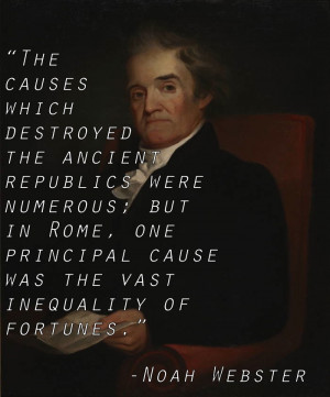 Inequality Quotes Noah Webster