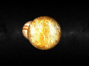 Animated Mercury Planet