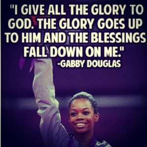 gabby #douglas #gymnast best olympic quote!