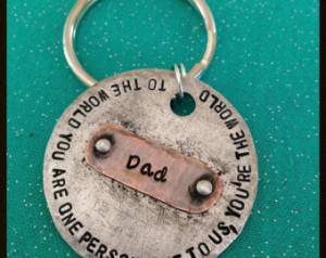... Father's Day, engraved keychain, dad gift, Christmas Gift, Christmas