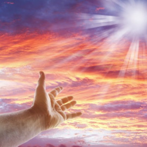 Hand Reaching to Heaven