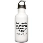Wagner Trombone Quote Stainless Water Bottle 1.0L