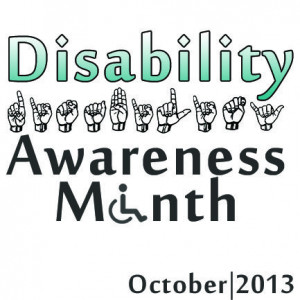 Disability Awareness Month - the sign language influences my thought ...