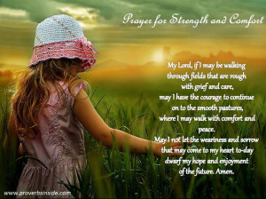 Prayer for Strength and Comfort