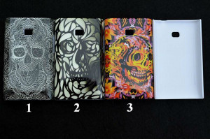 ... NEW Funny Ghost Face Totem Design Hard Plastic Case Cover Skin