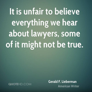 Quotes by Gerald F Lieberman