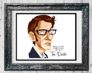 Art Print, 8x10, Doctor Who: The 10 th Doctor ...