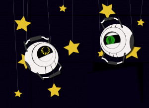 An Adventure in Space! - Portal 2 by lotsofmudkips