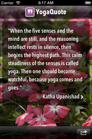 Daily Yoga Quotes – Inspirational Yoga Quote of the Day