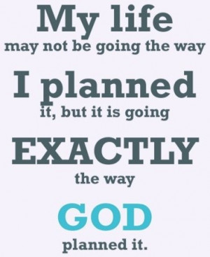 God's Plan For Me