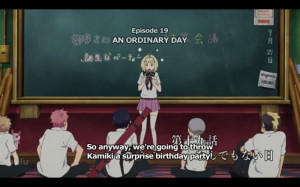 Anime Reviews: Blue Exorcist Episode 19 - An Ordinary Day