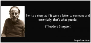 More Theodore Sturgeon Quotes