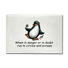 Penguin Quotes Fridge Magnets