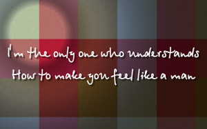 Only Girl (In The World) - Rihanna Song Lyric Quote in Text Image