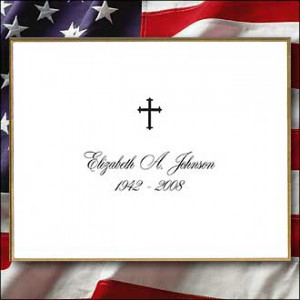 Funeral Stationery Designs