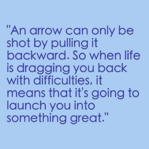 analogy of an arrow