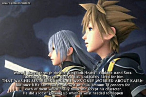 Kingdom Hearts Quotes Sora Kingdom hearts i couldn't