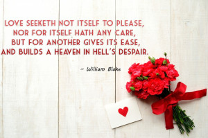 Beautiful Quotes About Love With Red Flowers