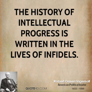 The history of intellectual progress is written in the lives of ...