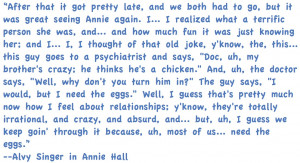 Annie Hall Quotes